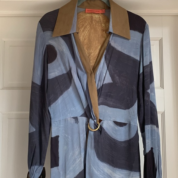 Manning Cartell Tiger Long Sleeve Silk Dress - Picture 6 of 9